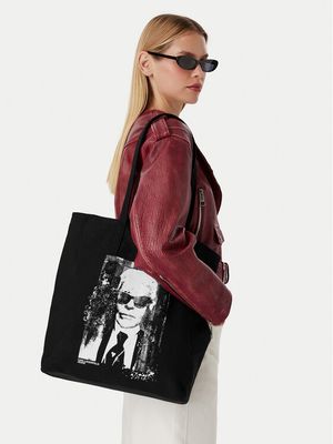 Shopper bag w stylu młodzieżowym Karl Lagerfeld Jeans ze sklepu: MODIVO w kategorii: Torby Shopper bag - zdjęcie WP-EBWP-BKLVO-LN0_0000306283800