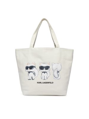 Shopper bag na wakacje Karl Lagerfeld ze sklepu: MODIVO w kategorii: Torby Shopper bag - zdjęcie WP-EBWP-BKLVO-LN0_0000306284791