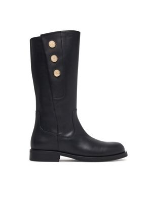 Buty zimowe dziecięce na zimę Elisabetta Franchi ze sklepu: MODIVO w kategorii: Buty zimowe dziecięce - zdjęcie WP-EBWP-BKLVO-LN0_0000306285187