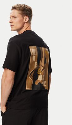 T-shirt męski w stylu młodzieżowym HUGO ze sklepu: MODIVO w kategorii: T-shirty męskie - zdjęcie WP-EBWP-BKLVO-LN0_0000306293243