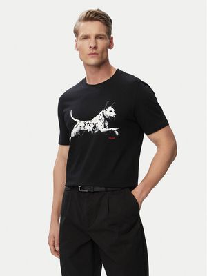 T-shirt męski HUGO ze sklepu: MODIVO w kategorii: T-shirty męskie - zdjęcie WP-EBWP-BKLVO-LN0_0000306293335