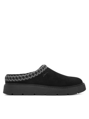 Skechers - czarny Śniegowce damskie casual ze sklepu: MODIVO w kategorii: Śniegowce damskie