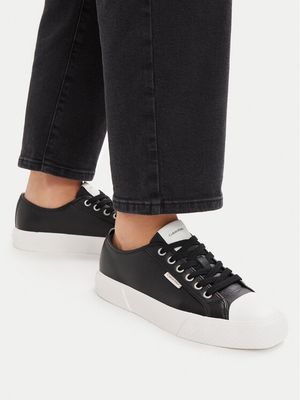 Trampki damskie wiosenne Calvin Klein ze sklepu: MODIVO w kategorii: Trampki damskie - zdjęcie WP-EBWP-BKLVO-LN0_0000306296497