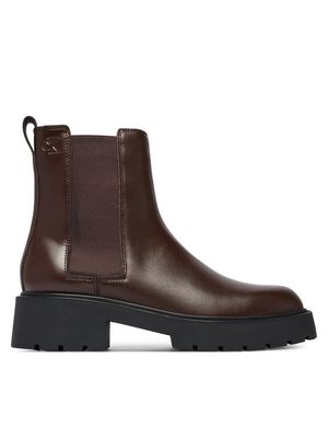 Botki jesienne Calvin Klein ze sklepu: MODIVO w kategorii: Botki - zdjęcie WP-EBWP-BKLVO-LN0_0000306296541