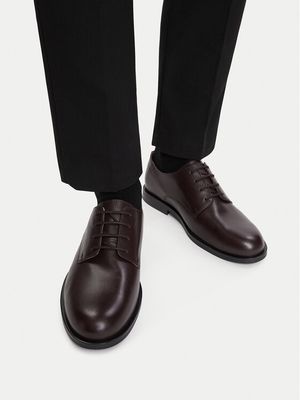 Buty eleganckie męskie na jesień Calvin Klein ze sklepu: MODIVO w kategorii: Buty eleganckie męskie