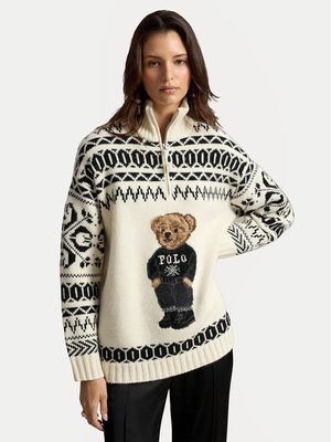Sweter damski na zimę Polo Ralph Lauren ze sklepu: MODIVO w kategorii: Swetry damskie