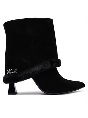 Karl Lagerfeld - Botki jesienne ze sklepu: MODIVO w kategorii: Botki - zdjęcie WP-EBWP-BKLVO-LN0_0000306307278