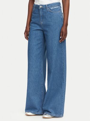 Jeansy damskie wiosenne w miejskim stylu Karl Lagerfeld Jeans ze sklepu: MODIVO w kategorii: Jeansy damskie - zdjęcie WP-EBWP-BKLVO-LN0_0000306308596
