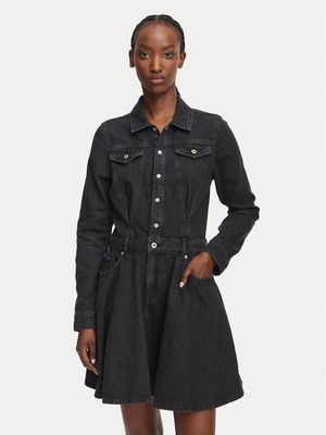 Karl Lagerfeld Jeans - Sukienka ze sklepu: MODIVO w kategorii: Sukienki - zdjęcie WP-EBWP-BKLVO-LN0_0000306309142