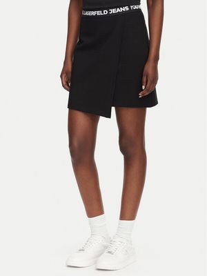 Spódnica casual Karl Lagerfeld Jeans ze sklepu: MODIVO w kategorii: Spódnice - zdjęcie WP-EBWP-BKLVO-LN0_0000306309210