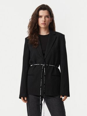 Marynarka elegancki Karl Lagerfeld Jeans ze sklepu: MODIVO w kategorii: Marynarki damskie - zdjęcie WP-EBWP-BKLVO-LN0_0000306309265