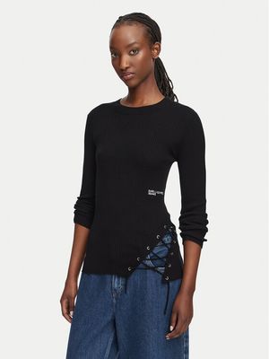 Sweter damski na zimę Karl Lagerfeld Jeans ze sklepu: MODIVO w kategorii: Swetry damskie - zdjęcie WP-EBWP-BKLVO-LN0_0000306309302