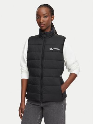 Kamizelka damska Karl Lagerfeld Jeans ze sklepu: MODIVO w kategorii: Kamizelki damskie - zdjęcie WP-EBWP-BKLVO-LN0_0000306309371