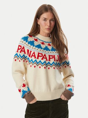 Sweter damski na zimę Napapijri ze sklepu: MODIVO w kategorii: Swetry damskie - zdjęcie WP-EBWP-BKLVO-LN0_0000306309449