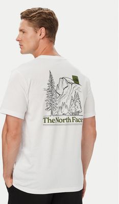 T-shirt męski na wiosnę The North Face ze sklepu: MODIVO w kategorii: T-shirty męskie - zdjęcie WP-EBWP-BKLVO-LN0_0000306310599