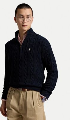 Polo Ralph Lauren - Sweter męski casual ze sklepu: MODIVO w kategorii: Swetry męskie - zdjęcie WP-EBWP-BKLVO-LN0_0000306315471