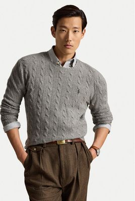 Sweter męski na zimę Polo Ralph Lauren ze sklepu: MODIVO w kategorii: Swetry męskie - zdjęcie WP-EBWP-BKLVO-LN0_0000306315648