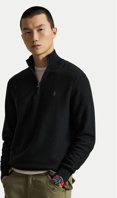 Sweter męski casualowy Polo Ralph Lauren ze sklepu: MODIVO w kategorii: Swetry męskie - zdjęcie WP-EBWP-BKLVO-LN0_0000306316171