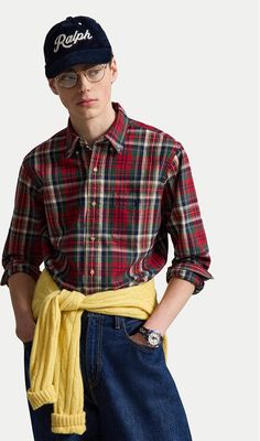 Koszula męska Polo Ralph Lauren ze sklepu: MODIVO w kategorii: Koszule męskie - zdjęcie WP-EBWP-BKLVO-LN0_0000306317468