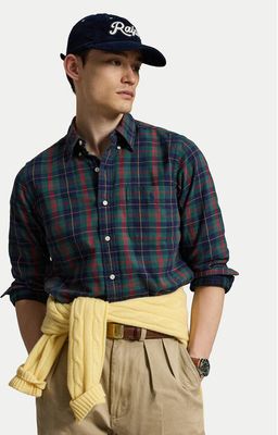 Koszula męska jesienna Polo Ralph Lauren ze sklepu: MODIVO w kategorii: Koszule męskie - zdjęcie WP-EBWP-BKLVO-LN0_0000306317512