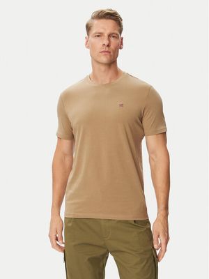 Napapijri - T-shirt męski ze sklepu: MODIVO w kategorii: T-shirty męskie - zdjęcie WP-EBWP-BKLVO-LN0_0000306324640