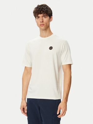 T-shirt męski casual Napapijri ze sklepu: MODIVO w kategorii: T-shirty męskie - zdjęcie WP-EBWP-BKLVO-LN0_0000306324985
