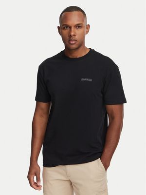 T-shirt męski Napapijri ze sklepu: MODIVO w kategorii: T-shirty męskie - zdjęcie WP-EBWP-BKLVO-LN0_0000306325210