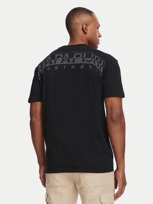 T-shirt męski Napapijri ze sklepu: MODIVO w kategorii: T-shirty męskie - zdjęcie WP-EBWP-BKLVO-LN0_0000306325210