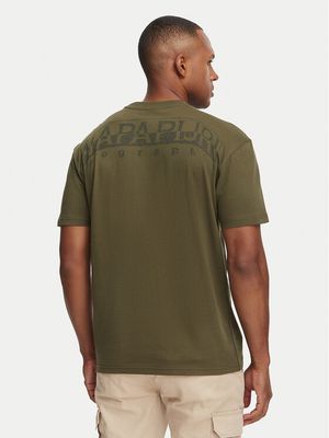 T-shirt męski Napapijri ze sklepu: MODIVO w kategorii: T-shirty męskie - zdjęcie WP-EBWP-BKLVO-LN0_0000306325289