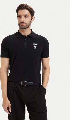 T-shirt męski casual Karl Lagerfeld ze sklepu: MODIVO w kategorii: T-shirty męskie - zdjęcie WP-EBWP-BKLVO-LN0_0000306333956