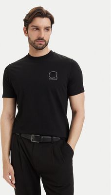 T-shirt męski casual Karl Lagerfeld ze sklepu: MODIVO w kategorii: T-shirty męskie - zdjęcie WP-EBWP-BKLVO-LN0_0000306334069