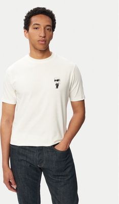 Karl Lagerfeld - T-shirt męski ze sklepu: MODIVO w kategorii: T-shirty męskie - zdjęcie WP-EBWP-BKLVO-LN0_0000306334106
