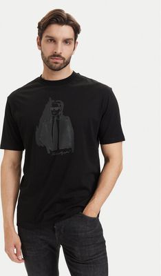 T-shirt męski młodzieżowy Karl Lagerfeld ze sklepu: MODIVO w kategorii: T-shirty męskie - zdjęcie WP-EBWP-BKLVO-LN0_0000306334137