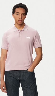 T-shirt męski na wiosnę Karl Lagerfeld ze sklepu: MODIVO w kategorii: T-shirty męskie - zdjęcie WP-EBWP-BKLVO-LN0_0000306334199