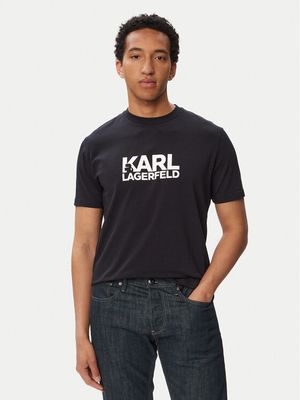 Karl Lagerfeld - T-shirt męski ze sklepu: MODIVO w kategorii: T-shirty męskie - zdjęcie WP-EBWP-BKLVO-LN0_0000306334236