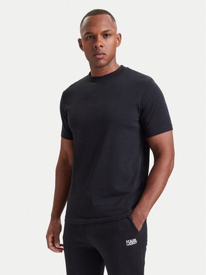 T-shirt męski wiosenny Karl Lagerfeld ze sklepu: MODIVO w kategorii: T-shirty męskie - zdjęcie WP-EBWP-BKLVO-LN0_0000306336537