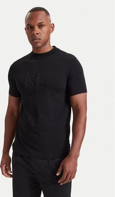 T-shirt męski casual Karl Lagerfeld ze sklepu: MODIVO w kategorii: T-shirty męskie - zdjęcie WP-EBWP-BKLVO-LN0_0000306336636