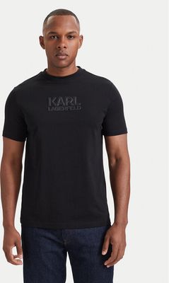 T-shirt męski Karl Lagerfeld ze sklepu: MODIVO w kategorii: T-shirty męskie - zdjęcie WP-EBWP-BKLVO-LN0_0000306336674
