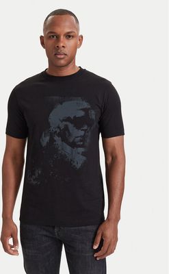 T-shirt męski na wiosnę Karl Lagerfeld ze sklepu: MODIVO w kategorii: T-shirty męskie - zdjęcie WP-EBWP-BKLVO-LN0_0000306336681