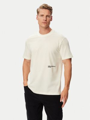 T-shirt męski wiosenny casualowy Karl Lagerfeld Jeans ze sklepu: MODIVO w kategorii: T-shirty męskie - zdjęcie WP-EBWP-BKLVO-LN0_0000306338319