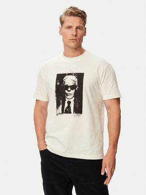 Karl Lagerfeld Jeans - T-shirt męski ze sklepu: MODIVO w kategorii: T-shirty męskie - zdjęcie WP-EBWP-BKLVO-LN0_0000306338340