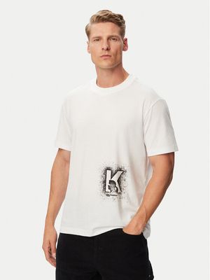 T-shirt męski wiosenny Karl Lagerfeld Jeans ze sklepu: MODIVO w kategorii: T-shirty męskie - zdjęcie WP-EBWP-BKLVO-LN0_0000306338364