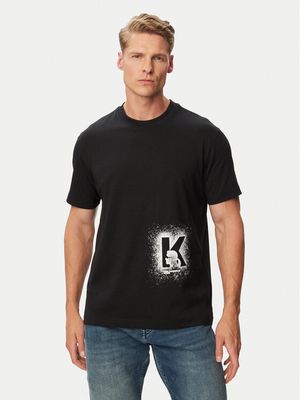 Karl Lagerfeld Jeans - T-shirt męski młodzieżowy ze sklepu: MODIVO w kategorii: T-shirty męskie - zdjęcie WP-EBWP-BKLVO-LN0_0000306338371
