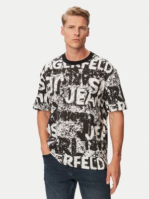 T-shirt męski Karl Lagerfeld Jeans ze sklepu: MODIVO w kategorii: T-shirty męskie - zdjęcie WP-EBWP-BKLVO-LN0_0000306338548