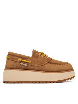 Love Moschino - Mokasyny męskie jesienne ze sklepu: MODIVO w kategorii: Mokasyny męskie - zdjęcie WP-EBWP-BKLVO-LN0_0000306342705