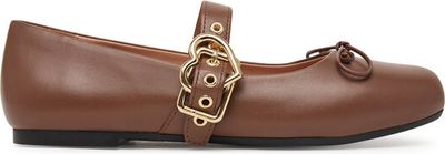 Balerinki wiosenne Love Moschino ze sklepu: MODIVO w kategorii: Balerinki - zdjęcie WP-EBWP-BKLVO-LN0_0000306342927