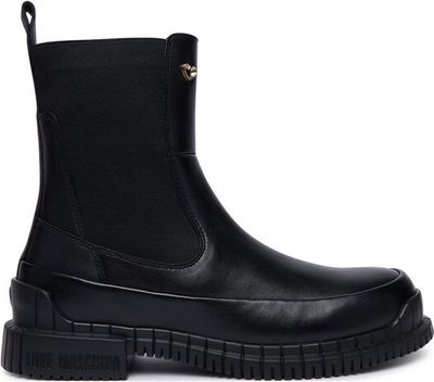 Botki na jesień Love Moschino ze sklepu: MODIVO w kategorii: Botki - zdjęcie WP-EBWP-BKLVO-LN0_0000306343085