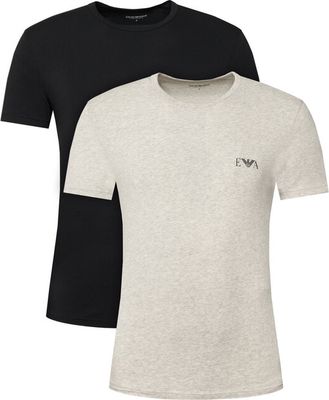 T-shirt męski casual Emporio Armani Underwear ze sklepu: MODIVO w kategorii: T-shirty męskie - zdjęcie WP-EBWP-BKLVO-LN0_0000306351035
