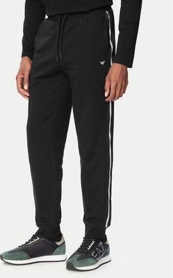 Spodnie męskie w sportowym stylu Emporio Armani Underwear ze sklepu: MODIVO w kategorii: Spodnie męskie - zdjęcie WP-EBWP-BKLVO-LN0_0000306351073