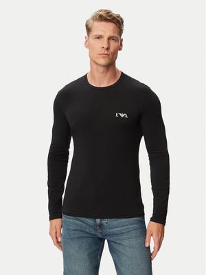 T-shirt męski casual Emporio Armani Underwear ze sklepu: MODIVO w kategorii: T-shirty męskie - zdjęcie WP-EBWP-BKLVO-LN0_0000306351097